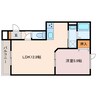 プレシャスビレッジⅥ 1LDKの間取り