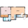 CLAN　MOANA 1LDKの間取り