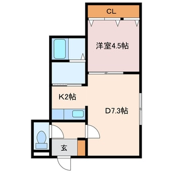 間取図 Y's　TOMAKOMAI