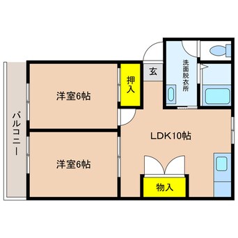 間取図 フォレスト（深谷市東方）