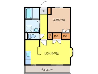 間取図 ライトビュー篭原（熊谷市新堀）