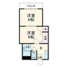 かみしばマンション 2Kの間取り