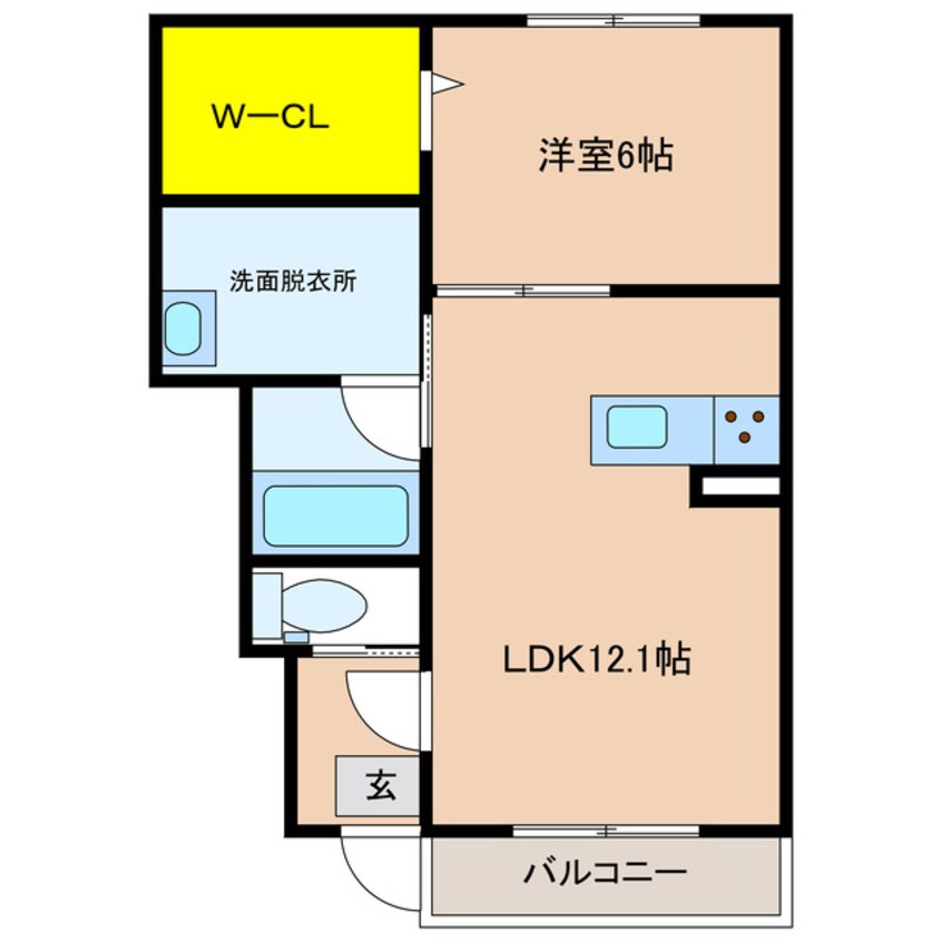 間取図 ヴィラコンフォート