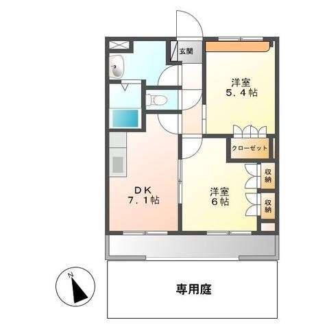 間取り図 ＨＡＰＰＩＮＥＳＳ（深谷市上柴西）