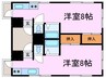 パールヒルズ（熊谷市籠原南） 1Rの間取り