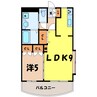 エスプリ（深谷市菅沼） 1LDKの間取り