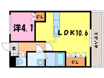 間取図 エクシード（熊谷市平戸）