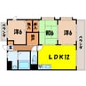 バルパレーツインⅠ・Ⅱ（熊谷市大原） 3LDKの間取り