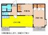 メゾンドール1番館・２番館 2LDKの間取り