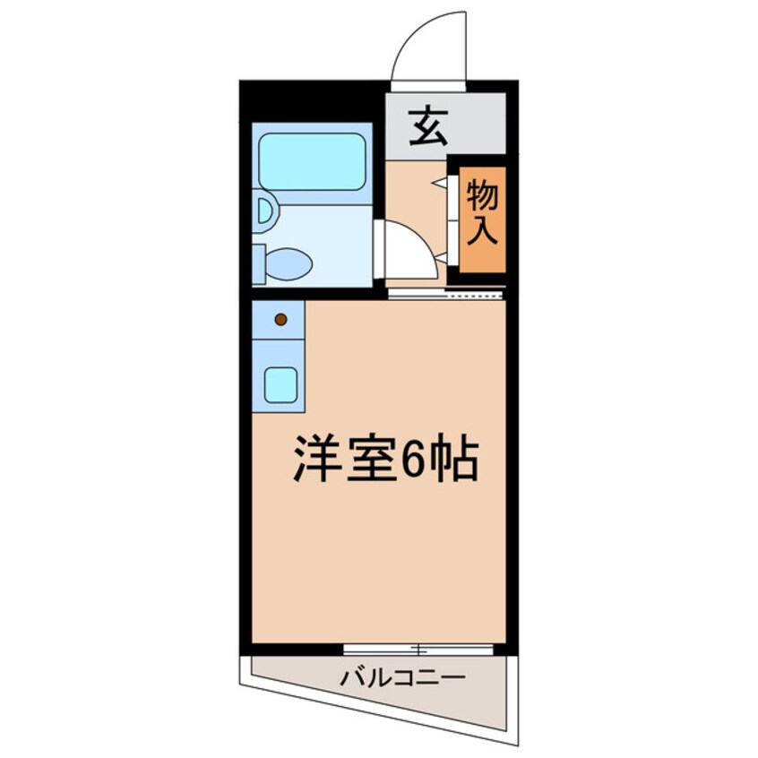 間取図 ＭＯＭＯ１０（熊谷市本石）