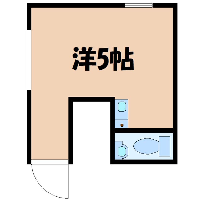 間取図 ハイツ橘