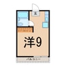 カレッジハウス　タチバナ（熊谷市万吉） 1Rの間取り