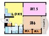 ANNEX002（熊谷市美土里町） 2LDKの間取り