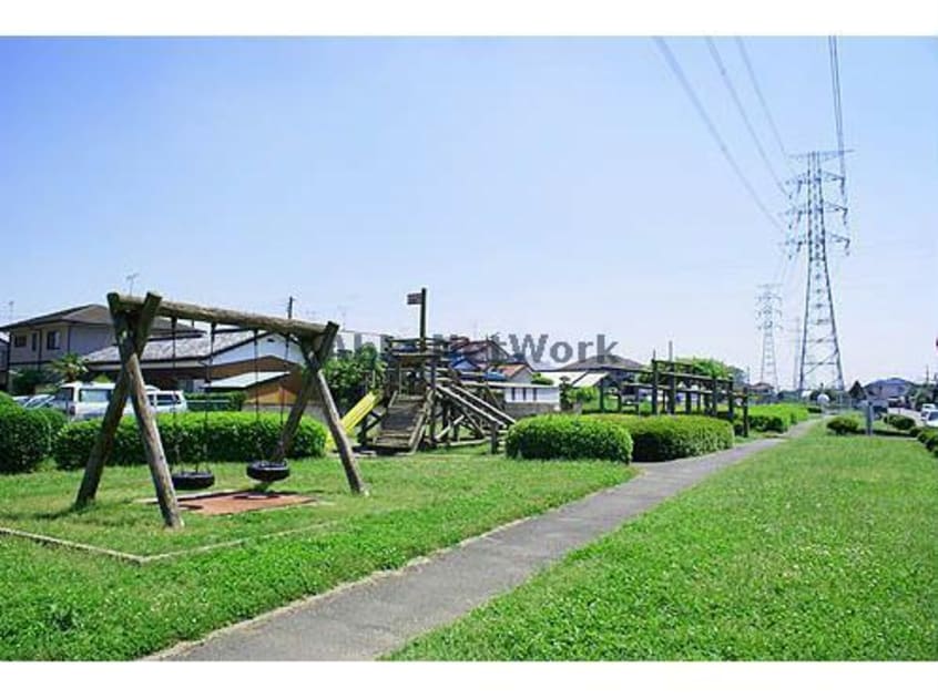 玉井緑地(公園)まで522m サングランデ（熊谷市新堀）