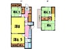 木島貸家 5Kの間取り