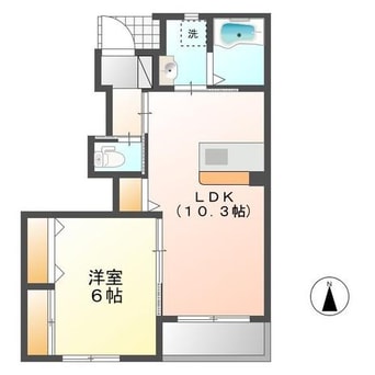 間取図 ユリエーゼ（熊谷市別府）