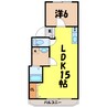 ルミエール深谷A棟/B棟（深谷市東方） 1LDKの間取り