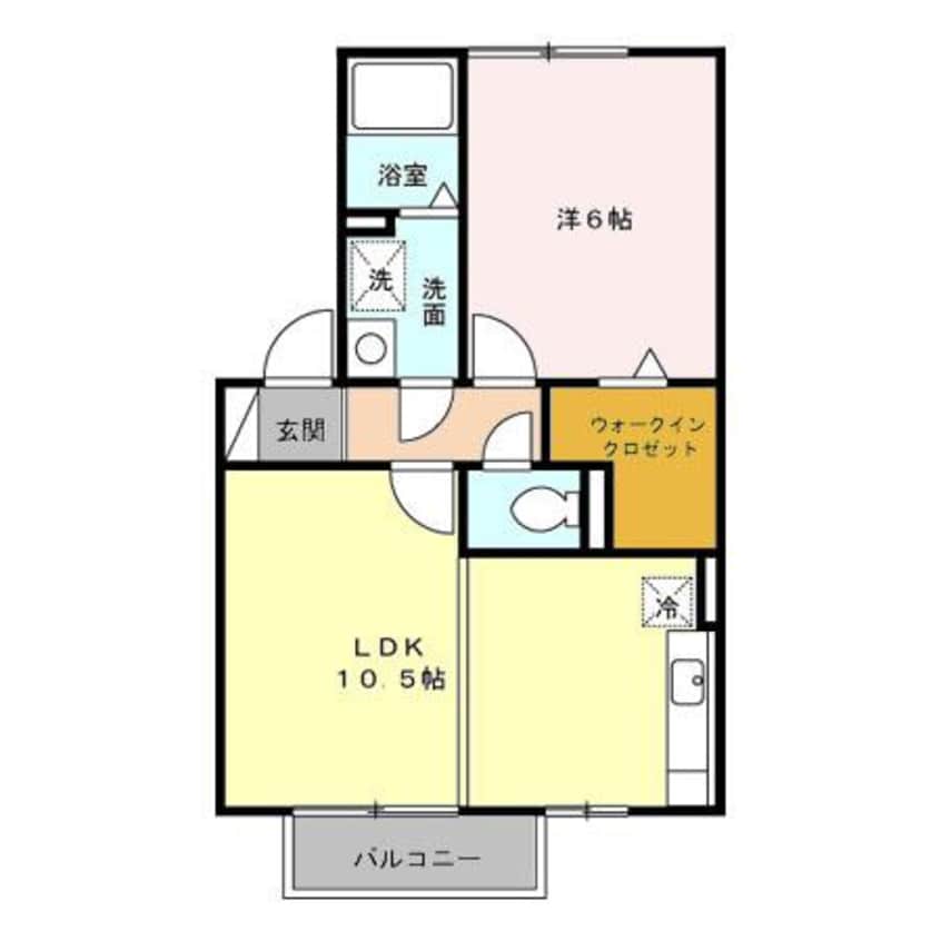 間取図 リヴェール上柴（深谷市上柴町東）101011324-1