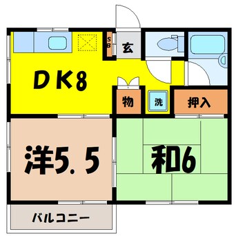 間取図 プティメゾン（深谷市上野台）