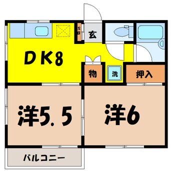 間取図 プティメゾン（深谷市上野台）