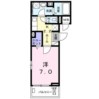 間取図 フリーデ・タイリン（熊谷市新堀）