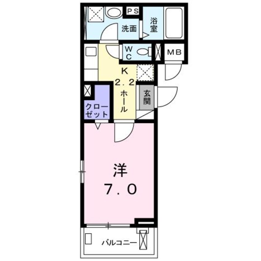 間取図 フリーデ・タイリン（熊谷市新堀）