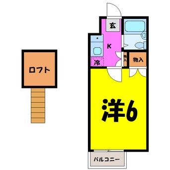 間取図 ベルトピア熊谷７（熊谷市美土里町）