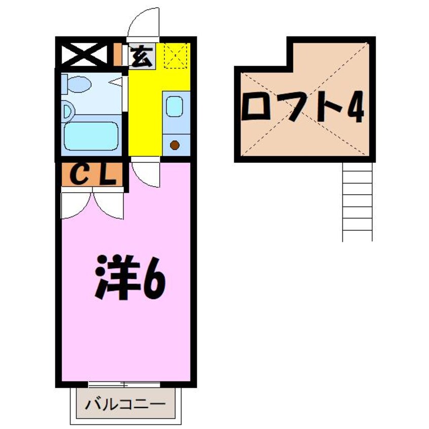 間取図 アリス深谷第８（深谷市桜ケ丘）