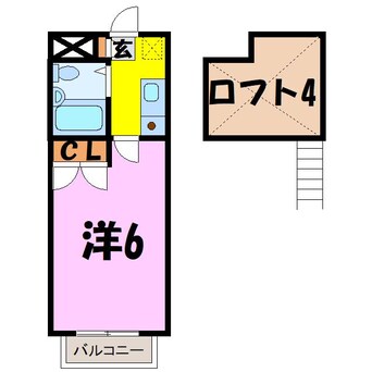 間取図 アリス深谷第８（深谷市桜ケ丘）