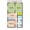 大澤ビル 3DKの間取り