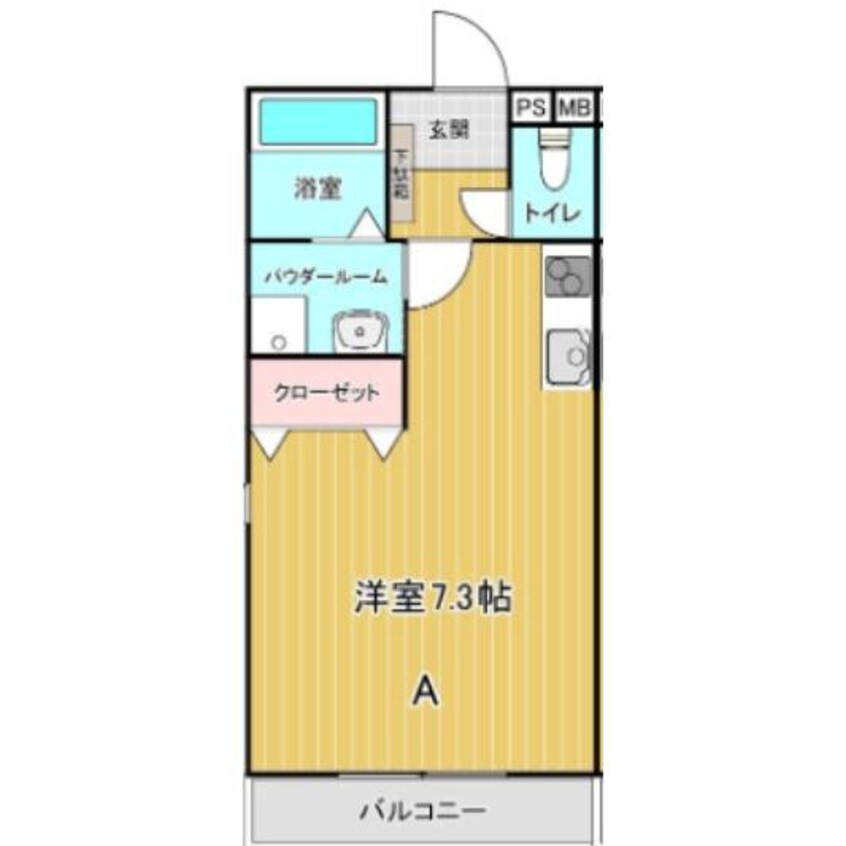 間取図 グランビューⅡ（熊谷市新堀）