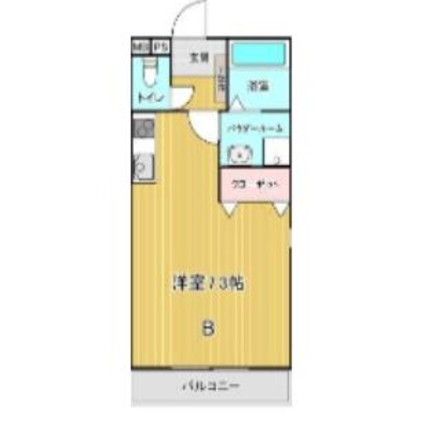 間取図 グランビューⅡ（熊谷市新堀）