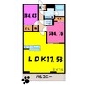 APL Ⅳ（アルムプレミアムリビングⅣ） 2LDKの間取り