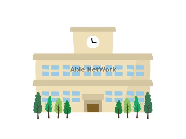 深谷市立岡部中学校(中学校/中等教育学校)まで1507m プラーム岡部　Ⅰ/Ⅱ（深谷市普済寺）