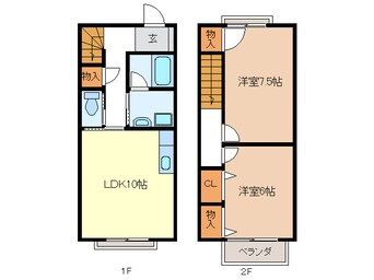 間取図 ブランシェSumiyoshiMaruyama　Ａ棟Ｂ棟