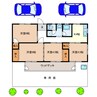 高茶屋小森町K様貸家 4Kの間取り