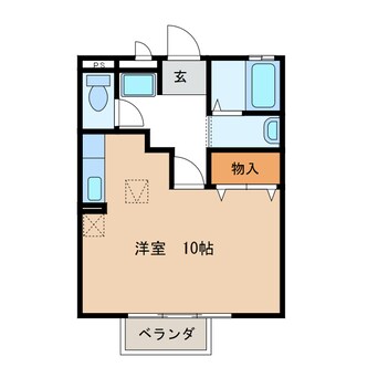 間取図 サンテラス雲雀ヶ丘