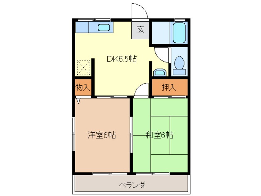 間取図 カストル