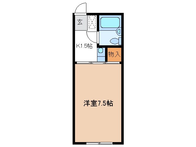 間取り図 ハイユニＫ１