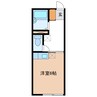 ハイユニＫ１ 1Rの間取り