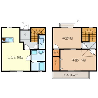 間取図 プレタメゾン結城