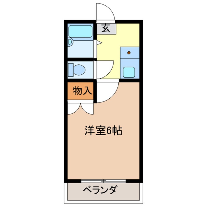 間取図 トーヨーハイム