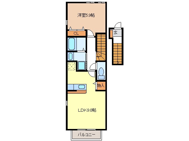 間取り図 ブロードヒルズ