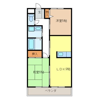 間取図 カーサ花水木