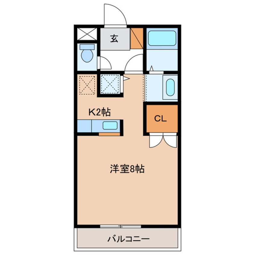 間取図 ヴェル　ソレイユ