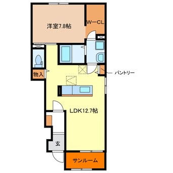 間取図 ローズ　ゲート　Ⅱ