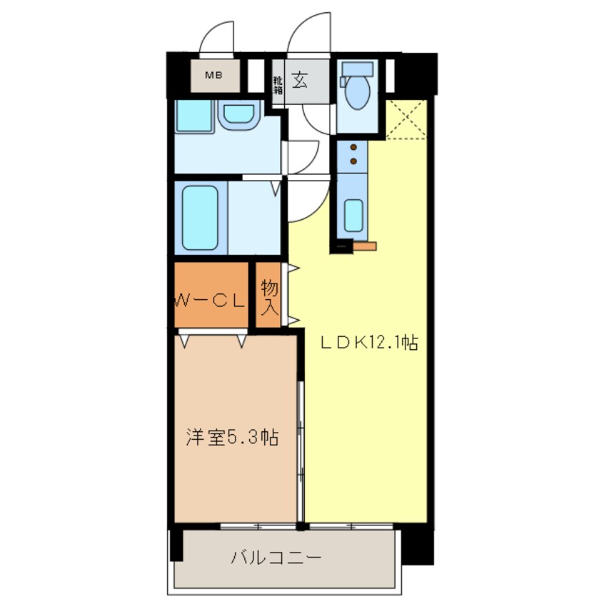 間取図 LIVE南新町