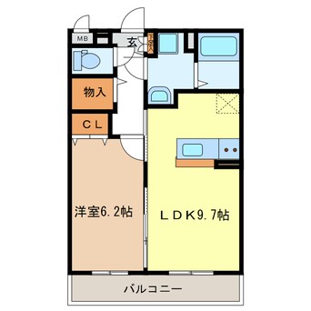 間取図 リオンドール栄町