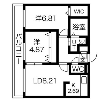 間取図 Ｍｏｉｗａ　ｖｉｅｗ