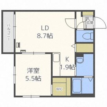 間取図 ル・ファール行啓通